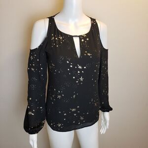 CLEARANCE Cooper & ella ● Cold shoulder Black Stardust
